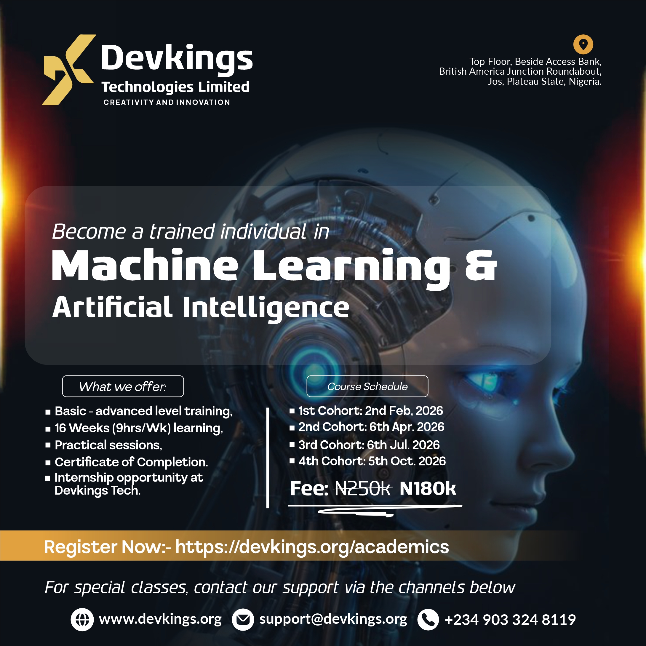 Machine Learning & Artificial Intelligence